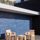 Gerrit Rietveld for HAY. Outdoor side table, L 49.5 cm, Crate Collection. Nature