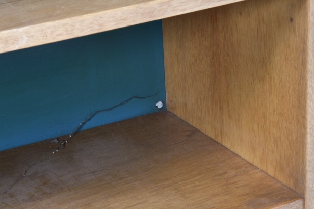 Royal Board shelving system, oak