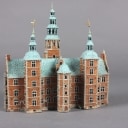 Samling Trip Trap miniature modelhuse og bygninger (10) 