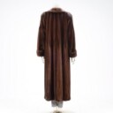 Saga mink coat, headband and hat, approx. size 38 (3)