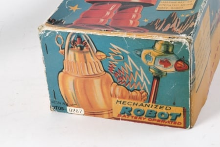 Osaka Tin Toy. Mechanized Robot, Robby The Robot, Limited