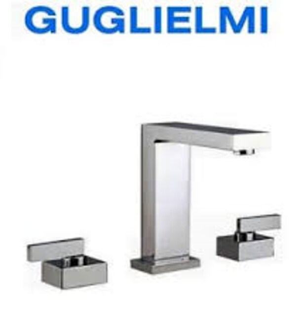 Guglielmi. Hi water armatur, model 'Idea', børstet stål