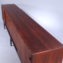 Henry Rosengren Hansen. Low sideboard from the 1950s/60s made of rosewood