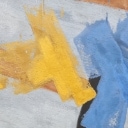 Ole Bjørn Krüger (1922-2007): Composition, oil on plate (cd)