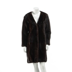 6829 - Andy & Debb for Kopenhagen fur. Mink fur coat. str. 38