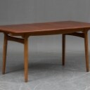 Hans J. Wegner . Spisebord i eg og teak , model AT310 (3)