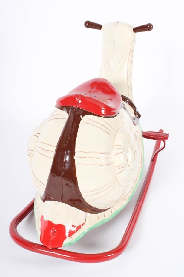 Mobo Rocking snail made of painted metal | Lauritz.com