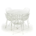 FOB, FOS - Francesca & Robby Cantar for Fast Design. Garden furniture set, consisting of table and five chairs, model 'Forest' (6)