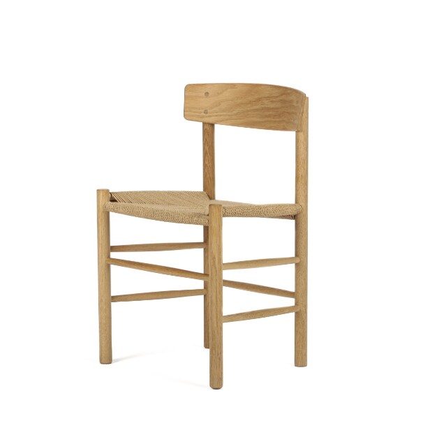 Børge Mogensen. 'Folkestol' af eg, model J39