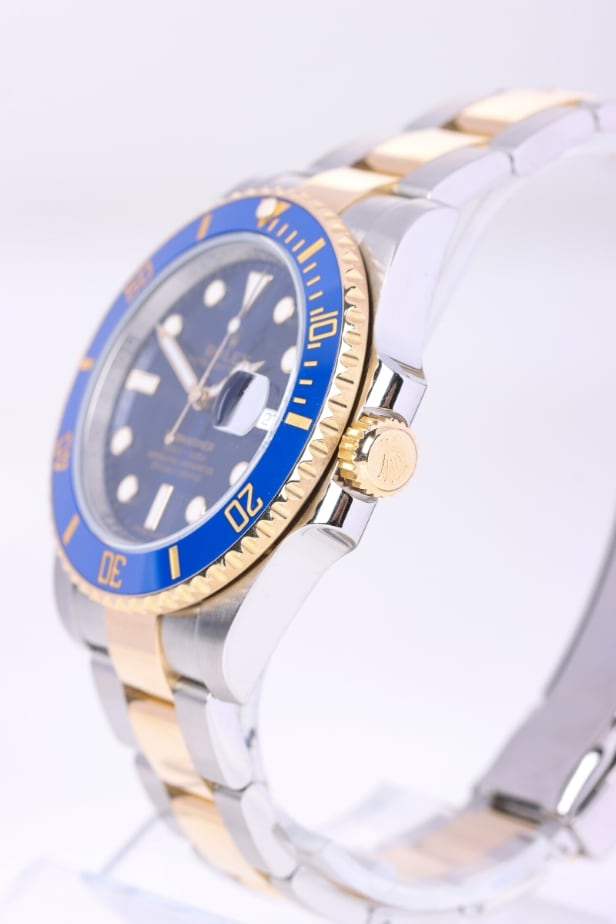 Rolex Oyster Perpetual Submariner in gold and steel, ref. 116613LB, vintage 2020
