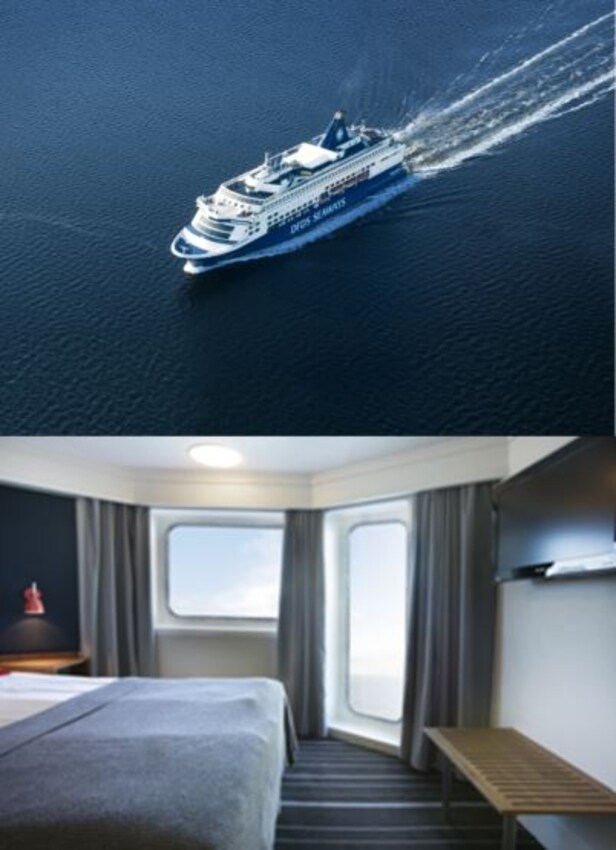 DFDS MiniCruise for 4 personer på ruten København-Oslo - Til fordel for Dansk Flygtningehjælp Denne vare er sat til omsalg under nyt varenummer 4331831