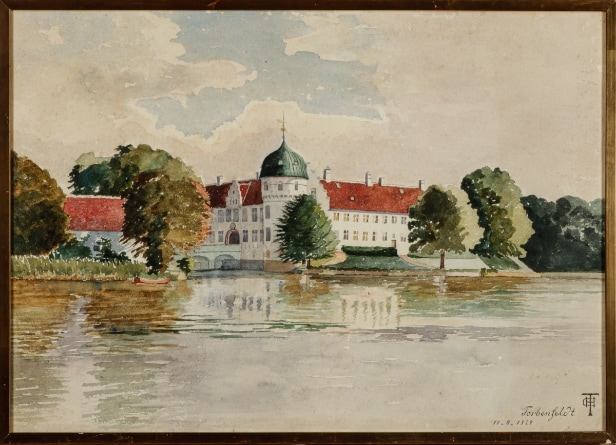 Unknown monogram artist. Two lots from Copenhagen and Torbenfeld Estate (2)