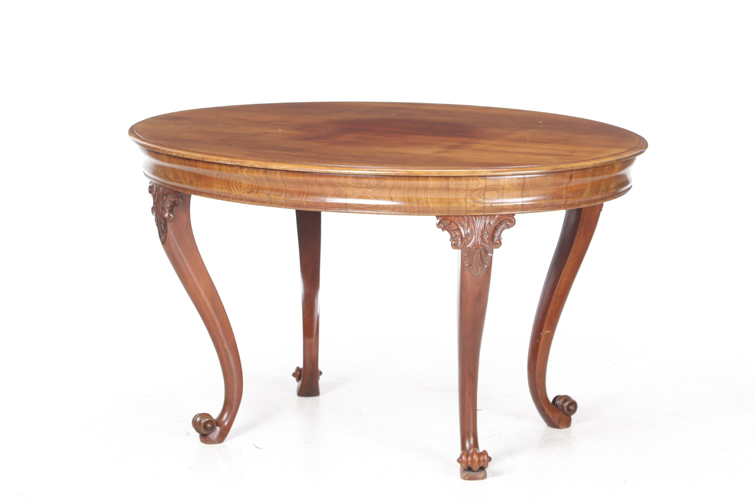 Mahogany coffee table, 19th century