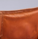 Kaare Klint. Safari chair with seat cushion in cognac leather.