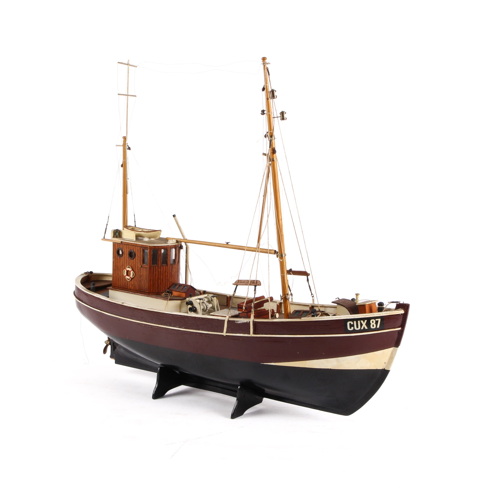 Ship model. Crab trawler Seestern