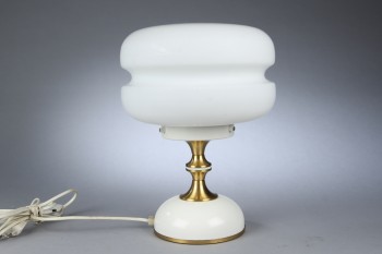 Kamenicky Senov/Napako. Bordlampe af glas og messing, model 85146 fra 60erne