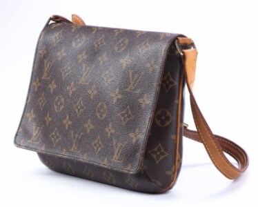 Louis Vuitton Musette Tango Shoulder Bag in Monogram Canvas Leather Lauritz