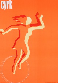 Leszek Holdanowicz. Polsk plakat, 'Cyrk', 1968