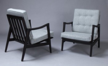 Ubekendt møbelproducent. Et par lænestole (2)