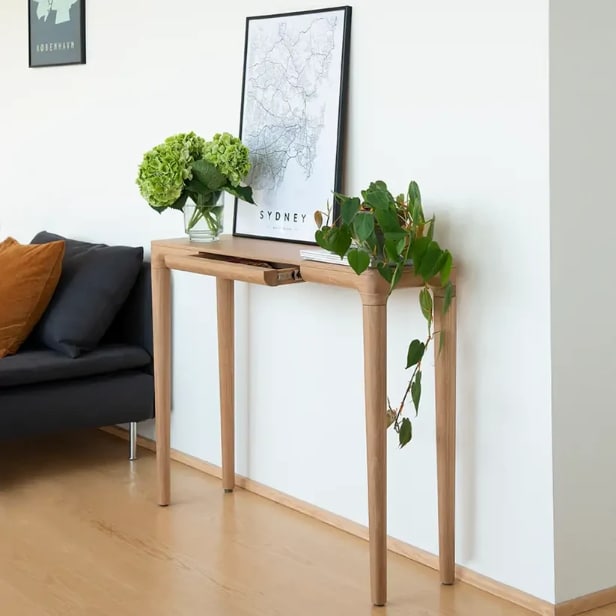 Søren Ravn Christensen. Console table model Heart N' Soul, oak ...