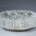 Limburg. Glass ceiling/wall lamp from the 60s
