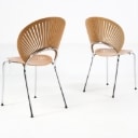 Nanna Ditzel for Fredericia Furniture. Sæt på otte 'Trinidad' stole, model 3298 (8)