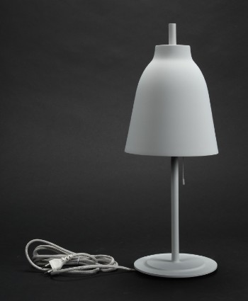 Cecilie Manz. 2 stk. bordlamper, model Caravaggio grå (2)