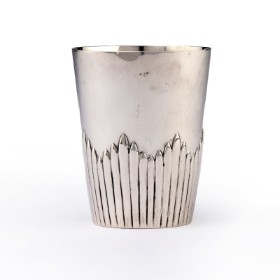 A. Michelsen. Beautiful sterling silver goblet, year 1900