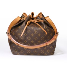 Louis Vuitton. 'Petit Noé' shoulder bag by Monogram Canvas