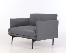 Anderssen & Voll for Muuto. Loungestol - Model Outline