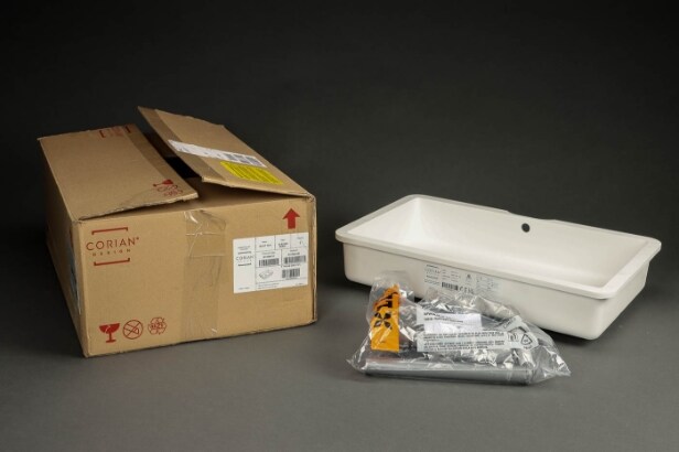 Corian Quiet 7120 vask. Glacier White