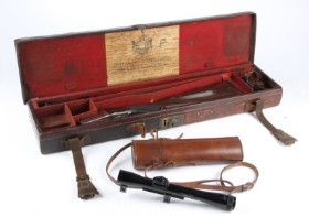 Holland & Holland 'Sherwood' rifle cal. 22, in original case