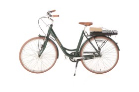 Mustang Augusta Electric Ladies - electric bike with 7 gears - Racing Green.