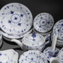 Royal Copenhagen. Musselmalet riflet service af porcelæn (62)