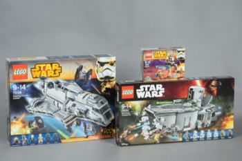 Lego, Star Wars, Geonosis Troopers, Imperial Assault Carrier mfl. (2015) (3)