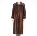 Saga mink coat, headband and hat, approx. size 38 (3)