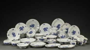 Royal Copenhagen. Blå Blomst service af porcelæn (68)