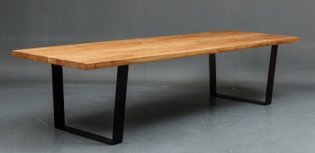 PremiumOak usamlet Exclusive. Dansk produceret plankebord af massivt Natural olieret egetræ 270 cm