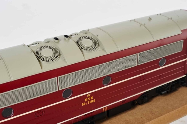 Modeltog DSB MY spor1, 1104. Epoche III. 