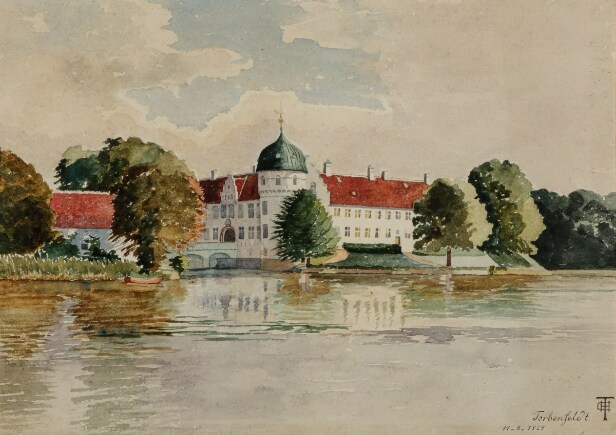 Unknown monogram artist. Two lots from Copenhagen and Torbenfeld Estate (2)