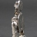 Leif Sylvester Petersen cd. Skulptur betitlet 'Dame på høje hæle', forsølvet tin  Denne vare er sat til omsalg under nyt varenummer 4136424