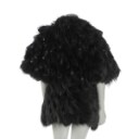 7216 - Kopenhagen Fur. Unique cardigan made of fox and fabric. size 32