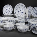 Royal Copenhagen. Musselmalet riflet service af porcelæn (62)