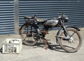 NSU Fox 125, årg. 1955. Reservedele/renoveringsprojekt motorcykel