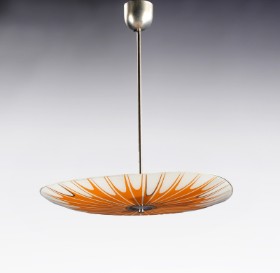 Napaco. Glass pendant from the 50s/60s