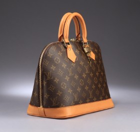 Louis Vuitton. 'Alma PM' håndtaske af Monogram Canvas