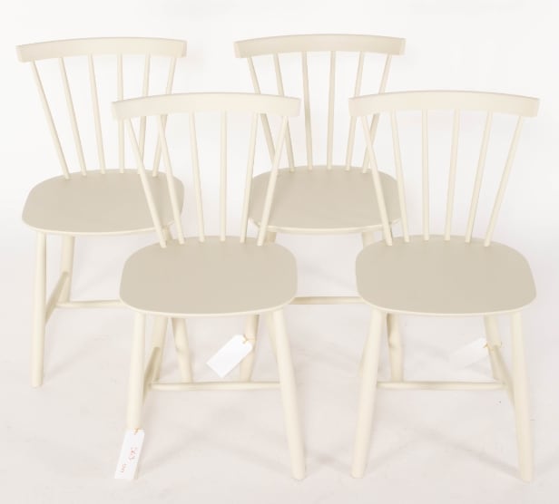 563. Poul M. Volther for FDB. Chairs, model J46. (4)